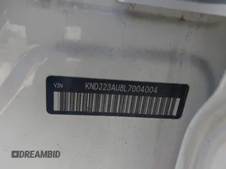 2020 Kia Soul S with VIN KNDJ23AU8L7004004, listed as a IAAI auction lot 42130609 with 97,843 mi miles and . Bid and sale history available at DreamBid. Image 9.