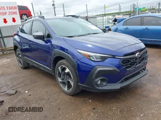 2024 Subaru Crosstrek Limited с VIN 4S4GUHL68R3811375, выставлен на аукционе IAAI как лот 42143227 с пробегом 11 078 миль миль и . История ставок и продаж доступна на DreamBid. Изображение 1.