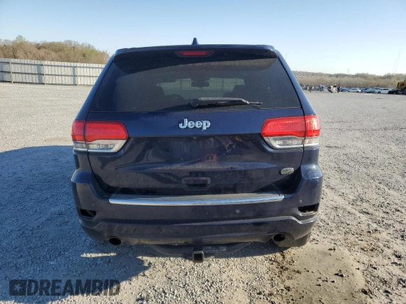 2014 Jeep Grand Cherokee Overland with VIN 1C4RJECG7EC322425, listed as a Copart auction lot 50346275 with 262,886 mi miles and Salvage Title. Bid and sale history available at carsss.com. Image 6.