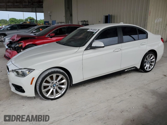 2018 BMW 3 Series 320i with VIN WBA8E1G5XJNU90685, listed as a Copart auction lot 62643604 with 84,614 mi miles and Salvage Title. Bid and sale history available at DreamBid. Image 1.