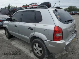 2007 Hyundai Tucson GLS with VIN KM8JM12B07U615613, listed as a Copart auction lot 73453164 with 245,162 mi miles and Salvage Title. Bid and sale history available at carsss.com. Image 2.