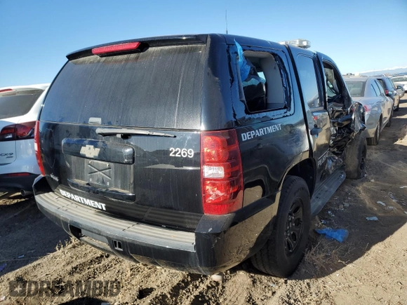 2013 Chevrolet Tahoe Commercial with VIN 1GNLC2E06DR337886, listed as a Copart auction lot 47999245 with 64,306 mi miles and Clean title. Bid and sale history available at DreamBid. Image 3.
