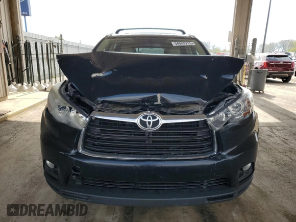 2015 Toyota Highlander XLE z VIN 5TDJKRFH6FS090633, wystawiony jako Copart lot #54089715 z przebiegiem 194 494 mil mil oraz Szkoda całkowita • Salvage title. Historia ofert i sprzedaży dostępna na DreamBid. Obrazek 5.