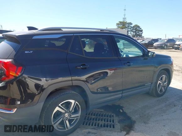 2020 GMC Terrain SLT with VIN 3GKALPEV9LL251989, listed as a IAAI auction lot 41681603 with 101,926 mi miles. Bid and sale history available at carsss.com. Image 13.