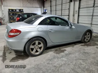 2007 Mercedes-Benz SLK-Class 3.0L with VIN WDBWK54F37F144843, listed as a Copart auction lot 42009335 with 168,985 mi miles and Clean Title. Bid and sale history available at carsss.com. Image 3.