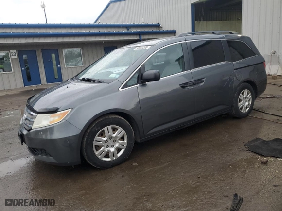 2011 Honda Odyssey LX with VIN 5FNRL5H20BB065078, listed as a Copart auction lot 50021205 with 118,141 mi miles and Salvage Title. Bid and sale history available at carsss.com. Image 1.