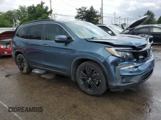 2021 Honda Pilot Special Edition with VIN 5FNYF6H23MB006912, listed as a Copart auction lot 65353295 with 79,254 mi miles and Salvage title. Bid and sale history available at DreamBid. Image 4.