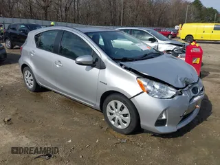 2014 Toyota Prius One with VIN JTDKDTB39E1067395, listed as a IAAI auction lot 41613735 with 207,466 mi miles and . Bid and sale history available at DreamBid. Image 1.
