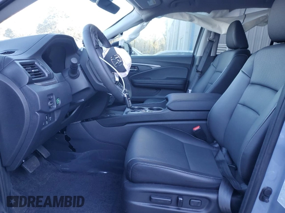 2024 Honda Ridgeline RTL with VIN 5FPYK3F56RB030210, listed as a Copart auction lot 47406845 with 4,042 mi miles and Salvage title. Bid and sale history available at DreamBid. Image 7.