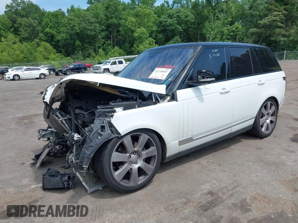 2015 Land Rover Range Rover HSE with VIN SALGS2VF0FA239075, listed as a IAAI auction lot 42278987 with 99,398 mi miles and . Bid and sale history available at DreamBid. Image 17.
