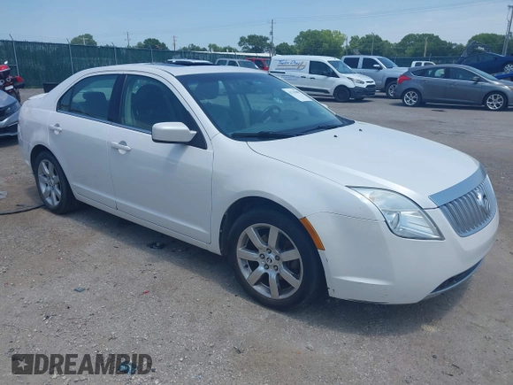 2010 Mercury Milan Premier with VIN 3MEHM0JG8AR648690, listed as a IAAI auction lot 42719400 with 182,993 mi miles and . Bid and sale history available at DreamBid. Image 1.