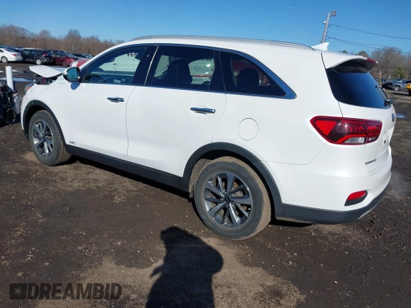 2019 Kia Sorento EX with VIN 5XYPHDA52KG478927, listed as a IAAI auction lot 41822495 with 33,052 mi miles and . Bid and sale history available at DreamBid. Image 3.