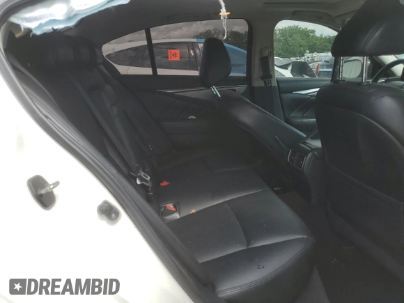 2015 Infiniti Q50 Premium with VIN JN1BV7AP5FM345771, listed as a Copart auction lot 59021485 with 170,199 mi miles and Salvage title. Bid and sale history available at DreamBid. Image 10.