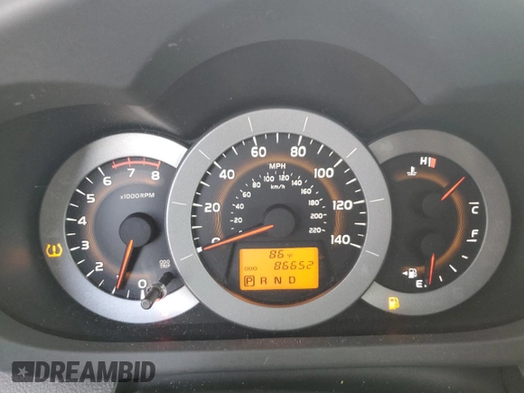 2010 Toyota RAV4 Sport with VIN 2T3RF4DV0AW052602, listed as a Copart auction lot 63991865 with 86,652 mi miles and Clean title. Bid and sale history available at DreamBid. Image 9.