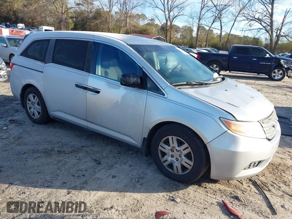 2011 Honda Odyssey LX с VIN 5FNRL5H2XBB023100, выставлен на аукционе IAAI как лот 41605637 с пробегом 241 955 миль миль и . История ставок и продаж доступна на DreamBid. Изображение 1.