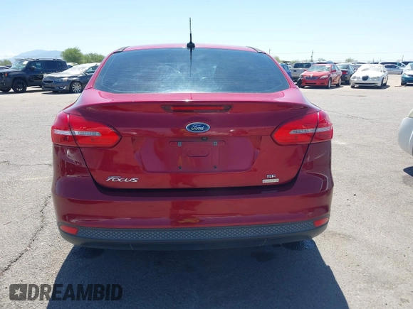 2017 Ford Focus SE with VIN 1FADP3FE3HL206074, listed as a IAAI auction lot 42594911 with 143,814 mi miles and . Bid and sale history available at DreamBid. Image 16.