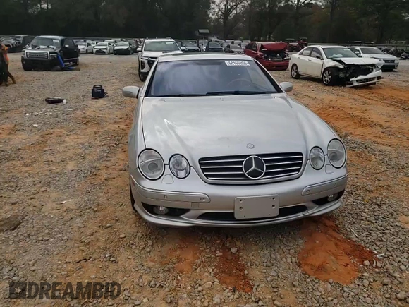 2001 Mercedes-Benz CL 500/600 with VIN WDBPJ78J41A016004, listed as a Copart auction lot 50155355 with 75,051 mi miles and Salvage Title. Bid and sale history available at DreamBid. Image 11.