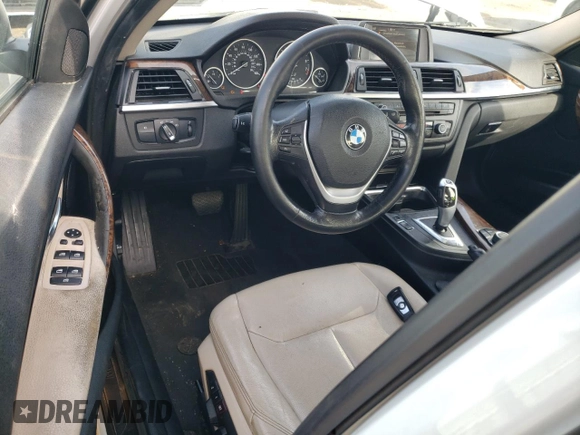 2015 BMW 3 Series 328i xDrive with VIN WBA3B5C51FP653350, listed as a Copart auction lot 42769805 with 189,146 mi miles and Salvage Title. Bid and sale history available at carsss.com. Image 8.