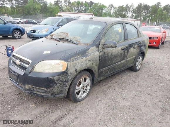 2010 Chevrolet Aveo LT w/1LT with VIN KL1TD5DE3AB103494, listed as a IAAI auction lot 42088887 with 109,641 mi miles. Bid and sale history available at carsss.com. Image 2.