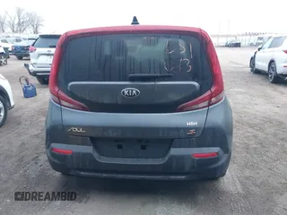 2020 Kia Soul S with VIN KNDJ23AU3L7732782, listed as a IAAI auction lot 41217711 with 63,225 mi miles. Bid and sale history available at carsss.com. Image 16.