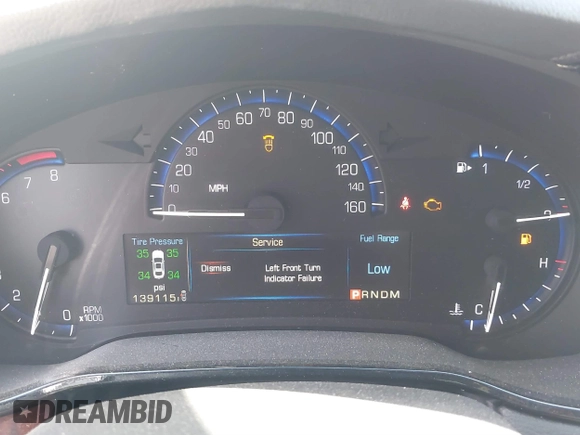 2014 Cadillac CTS Luxury RWD with VIN 1G6AR5SX5E0196321, listed as a IAAI auction lot 41811575 with 139,115 mi miles. Bid and sale history available at carsss.com. Image 7.