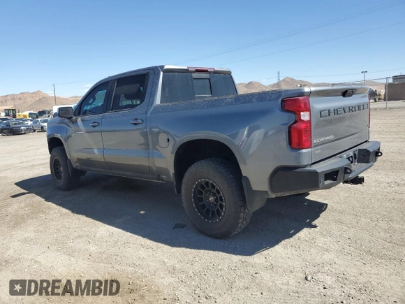 2021 Chevrolet Silverado 1500 LT with VIN 3GCUYDET0MG163866, listed as a Copart auction lot 67093704 with 59,929 mi miles and Salvage Title. Bid and sale history available at carsss.com. Image 2.