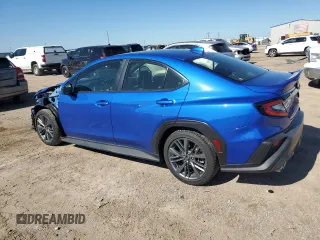 2024 Subaru WRX with VIN JF1VBAB63R9804802, listed as a Copart auction lot 55690155 with 5,915 mi miles and Salvage title. Bid and sale history available at DreamBid. Image 2.