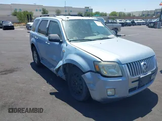 2008 Mercury Mariner with VIN 4M2CU81198KJ06044, listed as a IAAI auction lot 42466023 with 165,545 mi miles and . Bid and sale history available at DreamBid. Image 1.