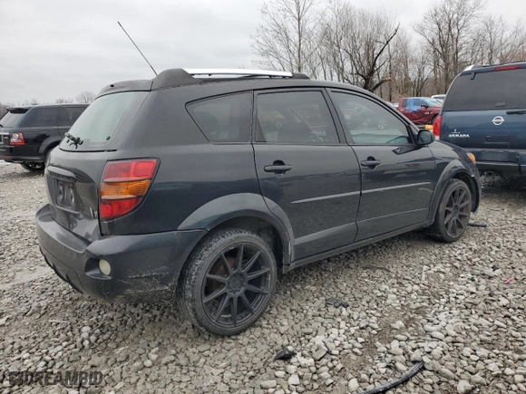 2003 Pontiac Vibe with VIN 5Y2SM62883Z429163, listed as a Copart auction lot 86595934 with 128,641 mi miles and Salvage Title. Bid and sale history available at carsss.com. Image 3.