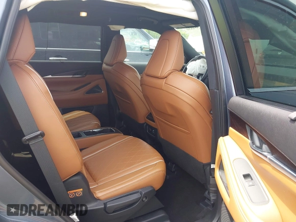 2023 Infiniti QX60 Autograph with VIN 5N1DL1HU6PC374316, listed as a IAAI auction lot 42554850 with 40,023 mi miles and . Bid and sale history available at DreamBid. Image 8.