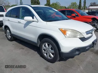 2007 Honda CR-V EX-L with VIN JHLRE38767C071484, listed as a IAAI auction lot 42030096 with 276,239 mi miles and . Bid and sale history available at carsss.com. Image 1.