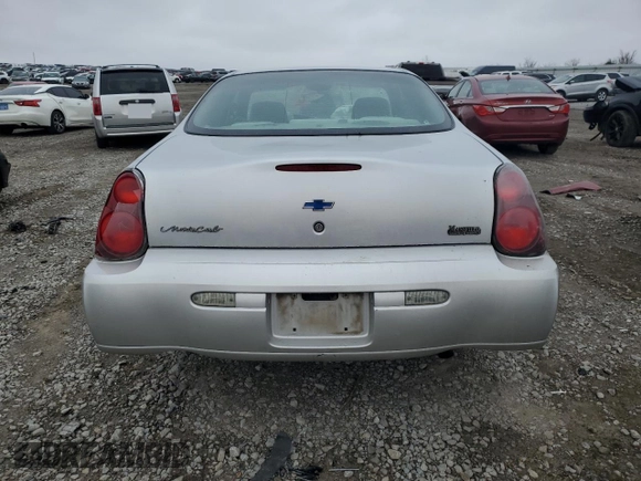 2004 Chevrolet Monte Carlo LS z VIN 2G1WW12E949152595, wystawiony jako Copart lot #43121955 z przebiegiem Nie podano mil oraz Szkoda całkowita • Salvage title. Historia ofert i sprzedaży dostępna na DreamBid. Obrazek 6.