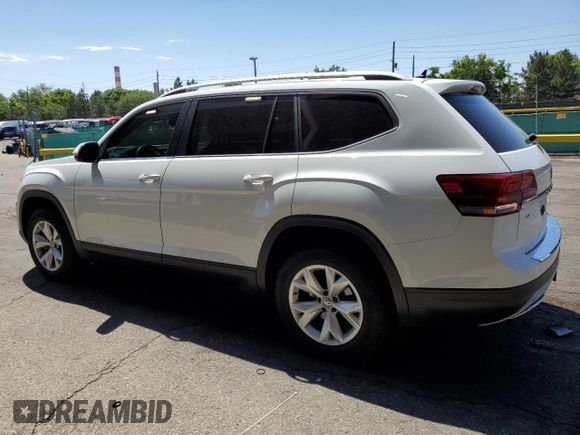 2018 Volkswagen Atlas SE z VIN 1V2LR2CA3JC578563, wystawiony jako Copart lot #58922395 z przebiegiem 68 973 mil mil oraz Szkoda całkowita • Salvage title. Historia ofert i sprzedaży dostępna na DreamBid. Obrazek 2.