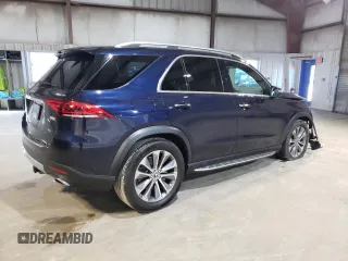 2021 Mercedes-Benz GLE 350 with VIN 4JGFB4KB6MA490787, listed as a Copart auction lot 49259735 with 47,664 mi miles and Salvage title. Bid and sale history available at DreamBid. Image 3.