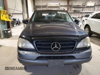 1999 Mercedes-Benz M-Class with VIN 4JGAB54E5XA106557, listed as a Copart auction lot 81780424 with 230,485 mi miles and Salvage Title. Bid and sale history available at carsss.com. Image 5.