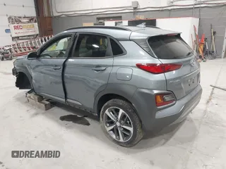 2020 Hyundai Kona Limited with VIN KM8K3CA57LU405342, listed as a IAAI auction lot 41791082 with 58,043 mi miles. Bid and sale history available at carsss.com. Image 3.