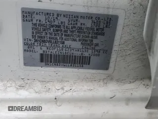 2020 Nissan Versa S with VIN 3N1CN8DV6LL831158, listed as a Copart auction lot 52693345 with 12,373 mi miles and Salvage Title. Bid and sale history available at carsss.com. Image 13.