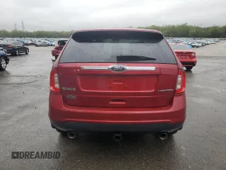 2013 Ford Edge Limited with VIN 2FMDK3KC7DBA35235, listed as a Copart auction lot 51468245 with 127,928 mi miles and Salvage Title. Bid and sale history available at carsss.com. Image 6.