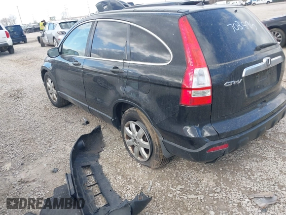 2009 Honda CR-V EX with VIN 3CZRE48559G703595, listed as a IAAI auction lot 42023697 with 250,225 mi miles. Bid and sale history available at carsss.com. Image 3.