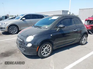 2012 FIAT 500 Pop with VIN 3C3CFFDR3CT382477, listed as a IAAI auction lot 42619245 with 124,149 mi miles and . Bid and sale history available at DreamBid. Image 2.