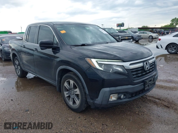 2017 Honda Ridgeline RTL-T with VIN 5FPYK2F64HB003542, listed as a IAAI auction lot 42171243 with 102,071 mi miles and . Bid and sale history available at DreamBid. Image 1.
