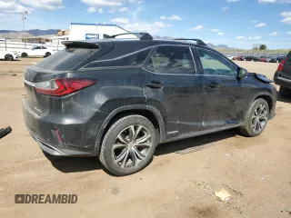 2016 Lexus RX 450h with VIN 2T2BGMCA9GC004141, listed as a Copart auction lot 52637505 with 143,292 mi miles and Salvage Title. Bid and sale history available at DreamBid. Image 3.