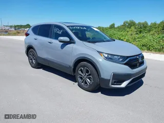 2021 Honda CR-V EX-L with VIN 7FARW1H83ME013133, listed as a IAAI auction lot 40198368 with 23,159 mi miles. Bid and sale history available at carsss.com. Image 1.