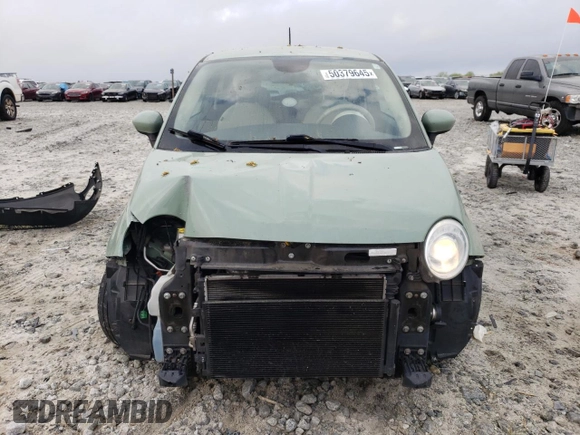 2015 FIAT 500 Pop with VIN 3C3CFFAR4FT609880, listed as a Copart auction lot 50379645 with 156,246 mi miles and Salvage Title. Bid and sale history available at carsss.com. Image 5.