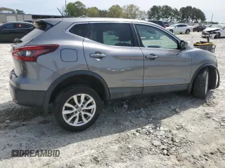 2020 Nissan Rogue Sport SV with VIN JN1BJ1CV7LW262525, listed as a Copart auction lot 50948995 with 93,060 mi miles and Salvage Title. Bid and sale history available at carsss.com. Image 3.