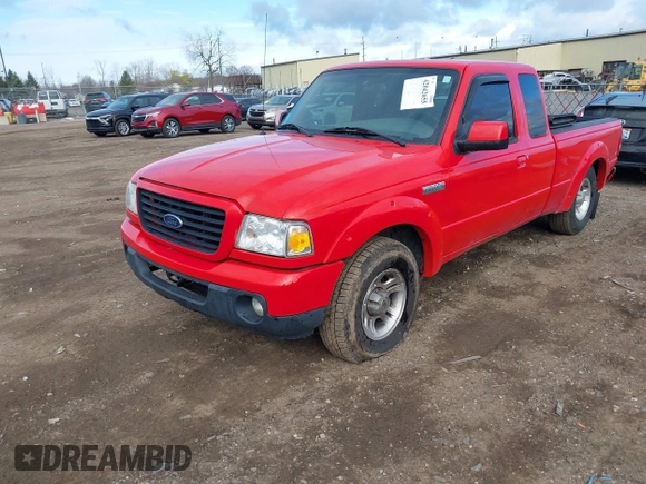 2009 Ford Ranger XLT with VIN 1FTYR44EX9PA66338, listed as a IAAI auction lot 42042655 with 103,447 mi miles. Bid and sale history available at carsss.com. Image 17.