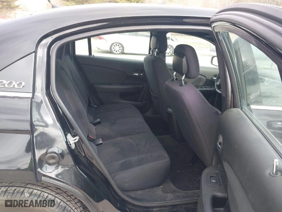 2012 Chrysler 200 Touring with VIN 1C3CCBBG5CN257502, listed as a IAAI auction lot 41783354 with NaN miles. Bid and sale history available at carsss.com. Image 8.