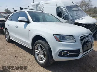 2015 Audi Q5 Premium Plus with VIN WA1DGAFP6FA079260, listed as a IAAI auction lot 41567591 with 195,848 mi miles. Bid and sale history available at carsss.com. Image 1.