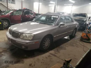 2005 Hyundai XG with VIN KMHFU45E05A420459, listed as a Copart auction lot 85976864 with 93,068 mi miles and Salvage Title. Bid and sale history available at carsss.com. Image 1.