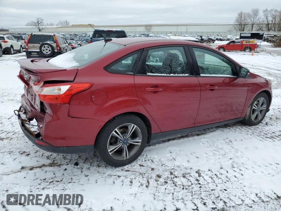 2014 Ford Focus SE with VIN 1FADP3F24EL438121, listed as a Copart auction lot 47755225 with 198,308 mi miles and Salvage Title. Bid and sale history available at carsss.com. Image 3.